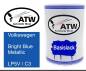 Preview: Volkswagen, Bright Blue Metallic, LP5V / C3: 500ml Lackdose, von ATW Autoteile West.